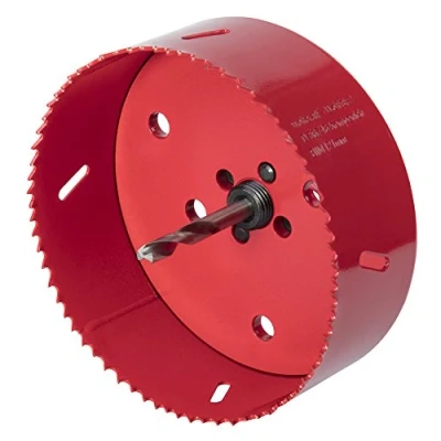 Image of wolfcraft Bi Metal Hole Saw I 5497000 For drywall materials, wood, plastics and metals, cutting depth 40 mm