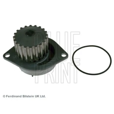 Image of 210106F900, 210106F906, 210106F907 Water pump BLUE PRINT ADN19184 20 Cast Aluminium with seal ring Plastic PEUGEOT: 306 Hatchback, 206 Hatchback