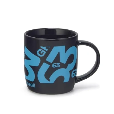 Image of Mercedes AMG Petronas F1 George Russell Mug Blue Size: 330ML