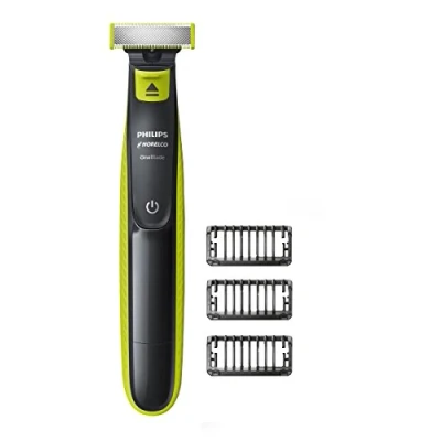 Image of Philips Norelco QP2520/70 OneBlade, Hybrid Electric Trimmer and Shaver