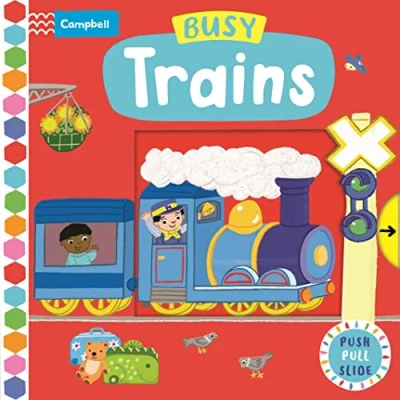Image of Busy Trains (Campbell Books, 9)