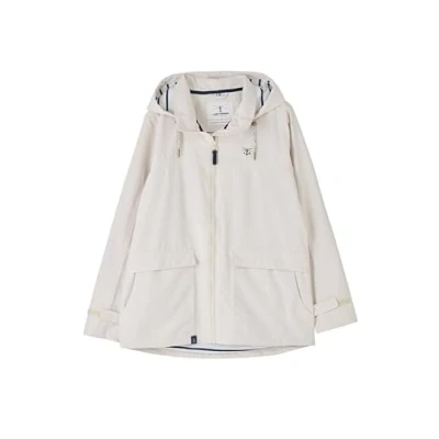 Image of LightHouse Women&#039;s Beachcomber Waterproof Jacket Ladies Windproof Spring Sumer Outdoor Coat with Hood Cream 18