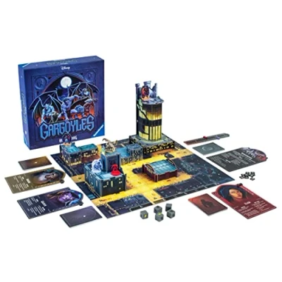 Image of Ravensburger Disney Gargoyles Immersive Family Strategy Board Games for Kids and Adults Age 10 Years Up 2 to 5 Players