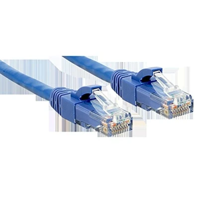 Image of LINDY 10m CAT6 U/UTP Snagless Gigabit Network Cable, Blue