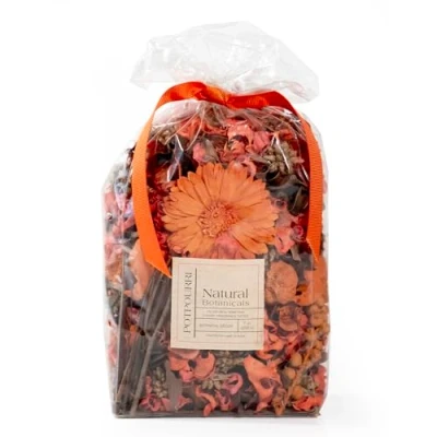 Image of Fragrance Potpourri Bag Home Décor Floral Petals Vase &amp; Bowl Filler Decoration (Orange)