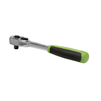 Image of Siegen Ratchet Wrench 1/4&quot;Sq Drive Pear Head Flip Reverse