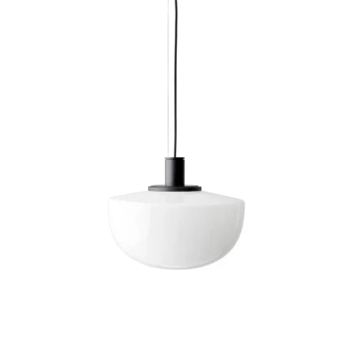 Image of Audo Copenhagen Bank pendant light with opal glass