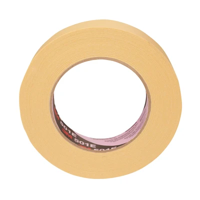 Image of 3M High Temperature Industrial Masking Tape 501E, Beige, 36 mm x 50 m