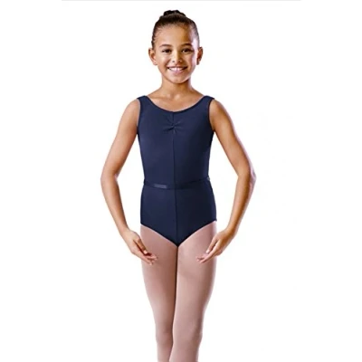 Image of RAD Cotton Ruche Front Leotard with Belt
