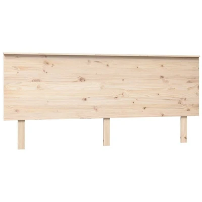 Image of vidaXL Bed Headboard 184x6x82.5 cm Solid Wood Pine