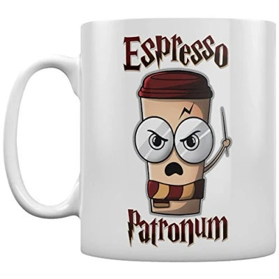 Image of Grindstore Espresso Patronum Mug for Tea or Coffee White