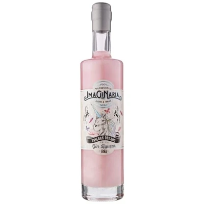 Image of Imaginaria Unicorn Dreams Violet Gin Liqueur 50cl, Fantastical Pink Shimmer Liqueur, 20% ABV