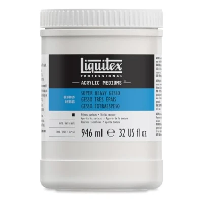 Image of Liquitex Professional Super Heavy Gesso Surface Prep Medium, 946 ml,Beige