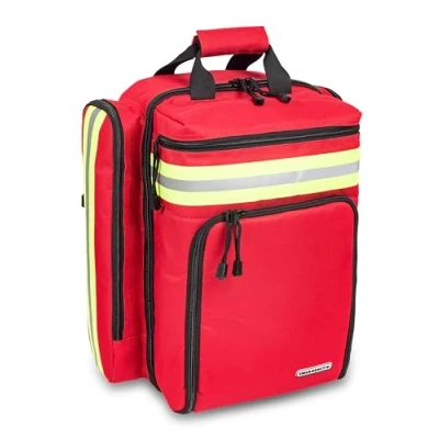 Image of Elite Rescue Backpack Red Emergency Bag Medical
