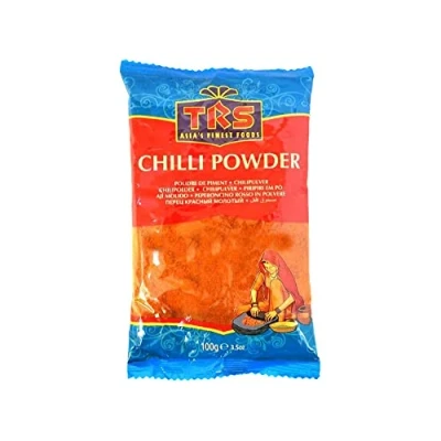 Image of TRS Chilli Powder 100G Spices Lal Mirch Red Hot Indian Origin