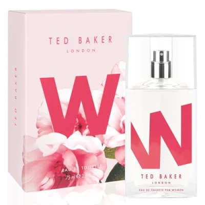 Image of Ted Baker W EDT, Gentle and Sophisticated Fragrance, Fig Leaf, White Peony African Violet Top Notes with Pink Orchid, Cassis Raspberry Middle Notes, 75ml