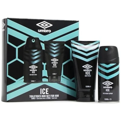 Image of UMBRO GIFTSET SHOWER GEL + BODYSPRAY ICE
