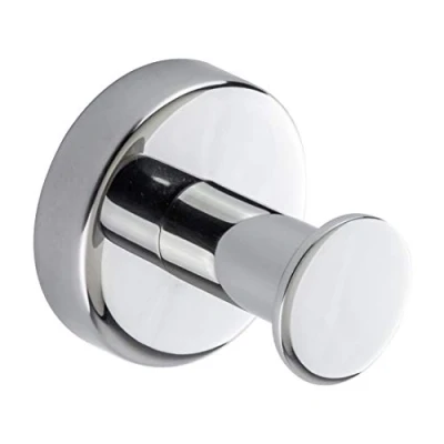 Image of INDA STYL Wall Hanger, Stainless Steel, White, 5 x cm