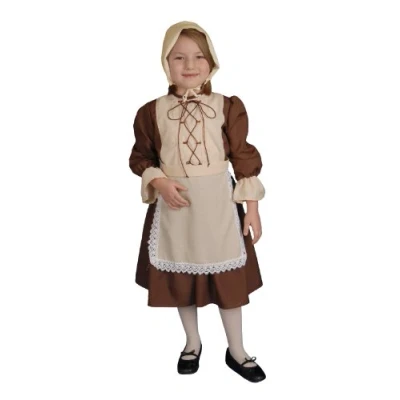 Image of Dress Up America Colonial Girl Children’s Costume