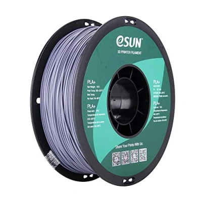 Image of eSUN PLAPlus Filament, Grey, 1.55 kg