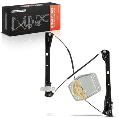 Image of Frankber 1x Electric Window Regulator Front Left Compatible with Golf/Golf V MK J e t a III Estate Hatchback Saloon 2003 2010 1K5837461