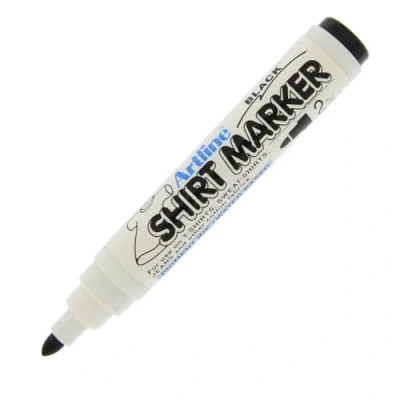 Image of Artline EKT T Shirt Marker Pen Black
