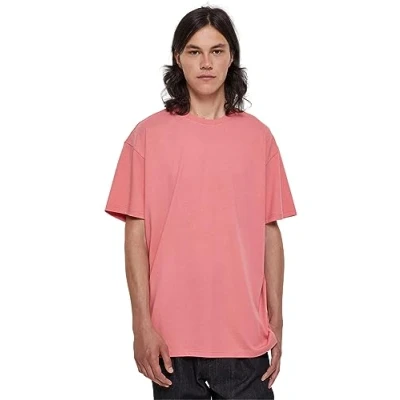 Image of Urban Classics Heavy Basic Tshirt, Men&#039;s, Size: Small, Palepink