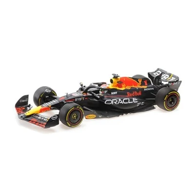 Image of Minichamps 110231301 Red Bul Racing RB19 Max Verstappen Winner Belgian GP World Champion 2023 1/18 Scale Collectible Model