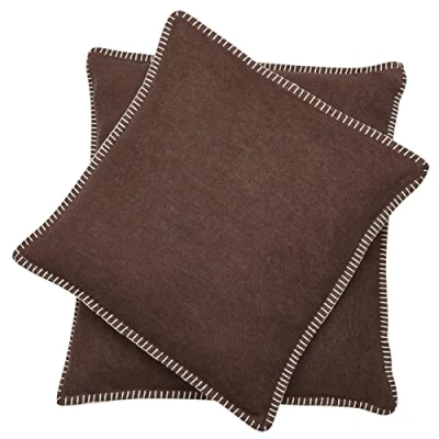 Image of David Fussenegger Mocca Decorative Cushion Cover Made of Cotton Fluffy Soft 40 x cm