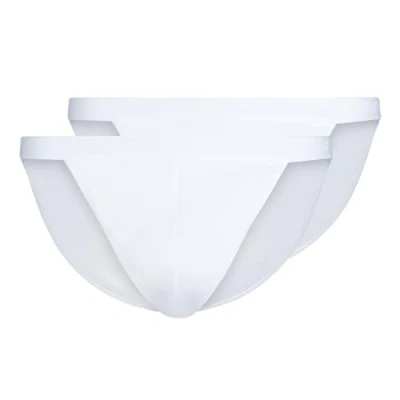 Image of Skiny Men&#039;s Cotton Rib Slip, White, S