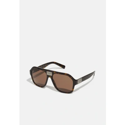 Image of Dolce&amp;Gabbana Sunglasses, Men&#039;s, Size: 58, Brown