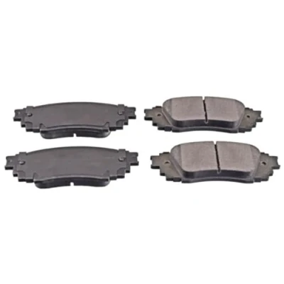 Image of 0446602380, 0446610010, 0446610010S1, 0446610011, 0446642080 Brake pad set BLUE PRINT ADT342227 Rear Axle TOYOTA: C HR, RAV4 V