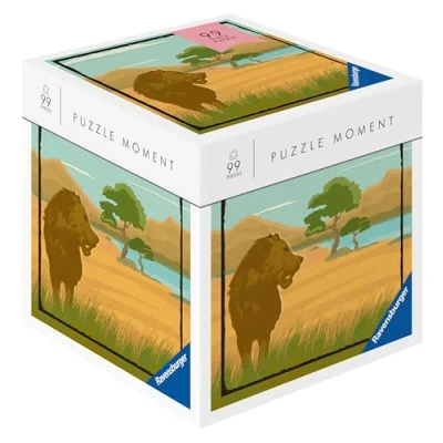 Image of Ravensburger Safari Puzzle Moments 99 Piece Jigsaw for Adults &amp; Kids Age 14 Years Up
