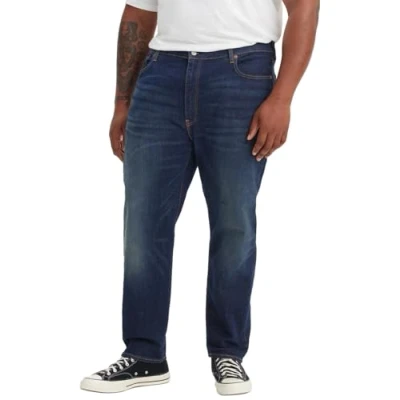 Image of Levi&#039;s Men&#039;s 502 Taper Big &amp; Tall Jeans, Biologia Adv, 36W / 38L