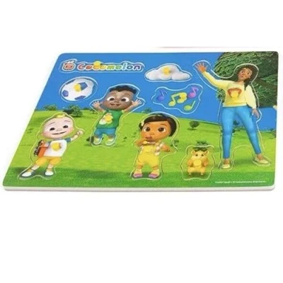 Image of Cocomelon Shaped Peg Board, 96 0005 A