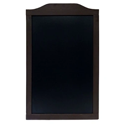 Image of Wooden MENU Board,Sign,Chalk Board, Pub, Restaurant Pavement Blackboard Type Vertical