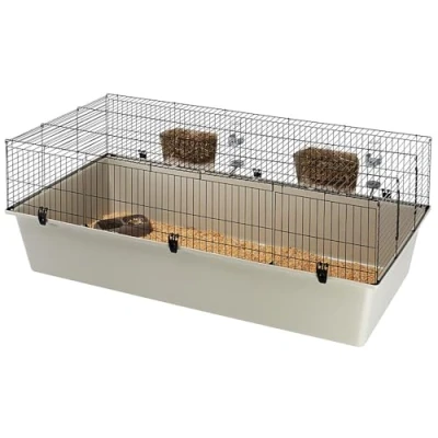 Image of Ferplast Rabbit 160 Cage, 156.5 x 77 61.5 cm, Black