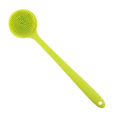 Image of 1Pc Silicone Bath Body Brush Exfoliating Back Scrubber Facial Cleansing Gentle Massage