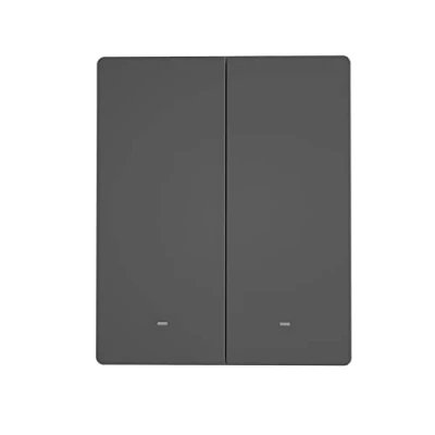 Image of SONOFF Smart Mechanical Switch Light Switch, 2.4GHz WiFi 2 Gang, Neutral Wire Required, Alexa Compatible with and Google Home, M5 80 Type, 2C