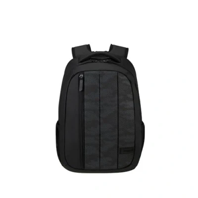 Image of American Tourister StreetHero Laptop Backpack 15.6 Inches, 45 cm, 24 L, Black (Urban Camo), Backpacks