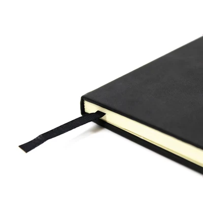 Image of Silvine Executive Soft Feel Notebook Ruled with Marker Ribbon 197BK