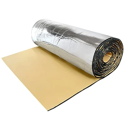 Image of sourcingmap 394mil 10mm 16.36sqft Car Heat Sound Absorb Insulation Mat 60x40inch
