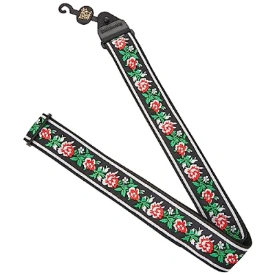 Image of Ernie Ball Winter Rose Jacquard Guitar Strap