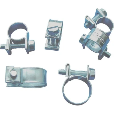 Image of 5x Matlock 14 16MM Zinc Plated Mini Clips (Nut &amp; Bolt)