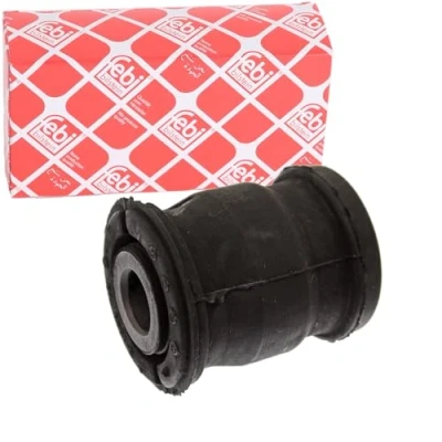 Image of 4865442010, 4865442020 Arm Bushes FEBI BILSTEIN 42827 Lower, Front, Front Axle Left, Right Rubber Metal Mount TOYOTA: RAV4 I Off Road
