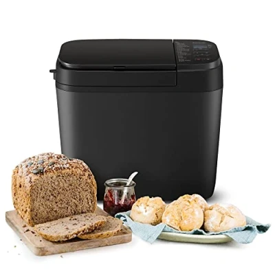 Image of Panasonic SD R2530KXC Automatic Breadmaker with nut dispensers and gluten free programmes Black