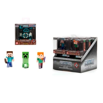 Image of Jada Toys Minecraft Figures 2.5 Inch Action Collectible