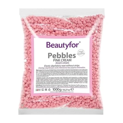 Image of Premium Stripless PINK Pebbles Hot Wax Beads Granulas 1000g