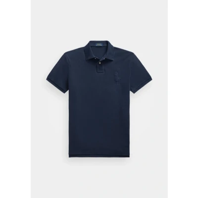 Image of Polo Ralph Lauren Short Sleeve shirt, Men&#039;s, Size: Medium, Cruise navy