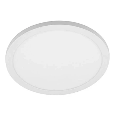 Image of LITECRAFT Darly 24 Watt Modern Style Flush LED Wall or Ceiling Panel Light in White Home Lighting